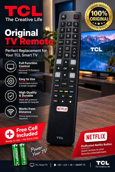 TCL Original TV Remote Control