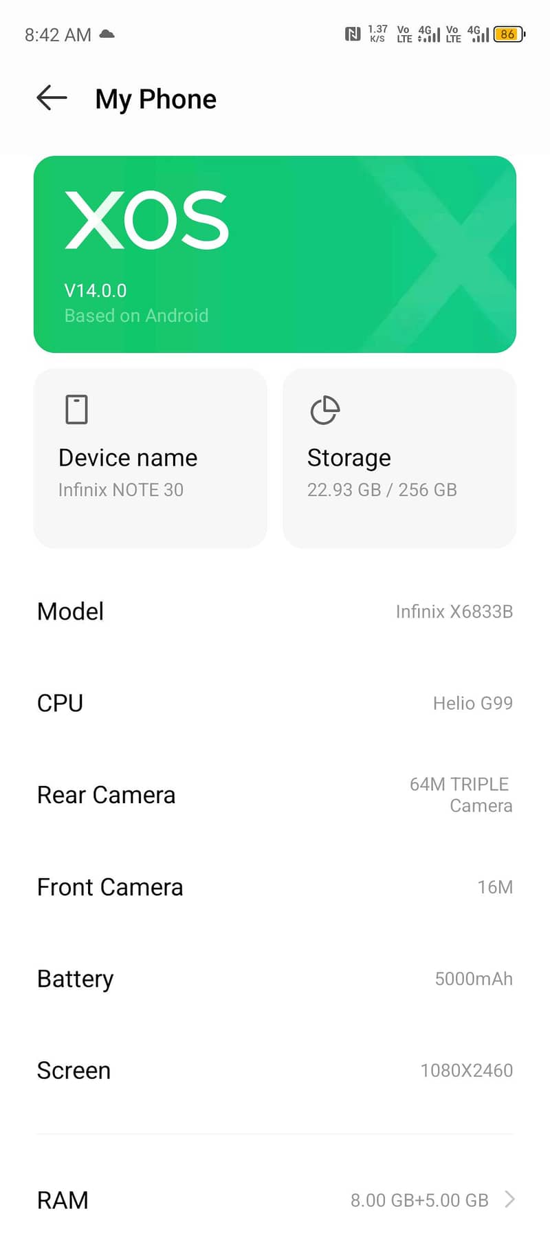 Infinix Note 30 0