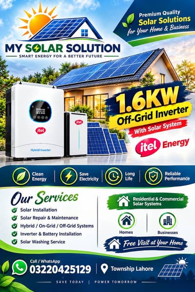 1.6KW ITEL Off-Grid Hybrid