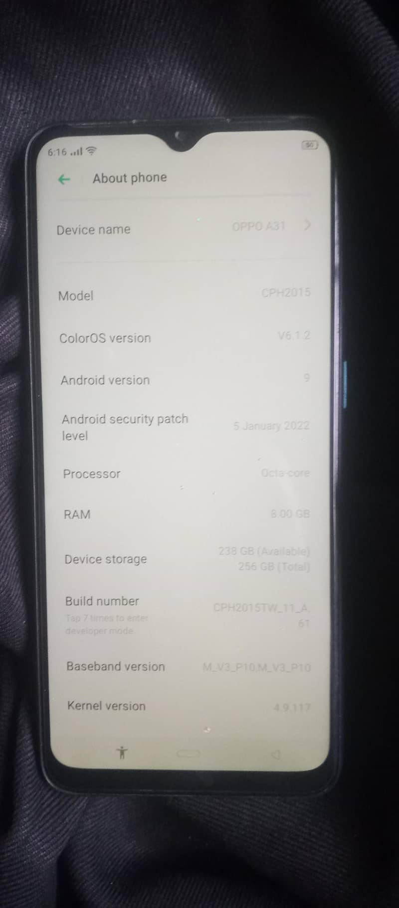 oppo A31 3