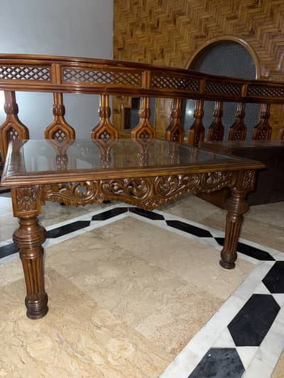 Wood coffee table/center table