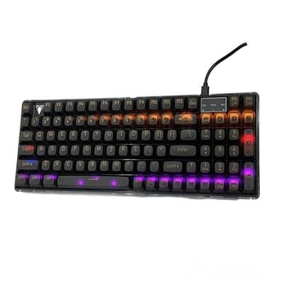 Jedel KL139B RGB Transparent Mechanical Gaming Keyboard