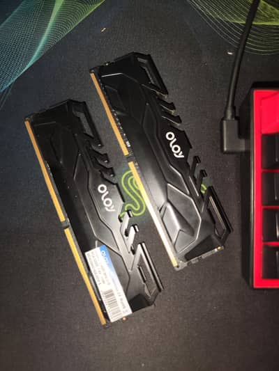 OLOy 16GB (8GBx2) DDR4 4000MHz RAM Kit - RGB Gaming Memory
