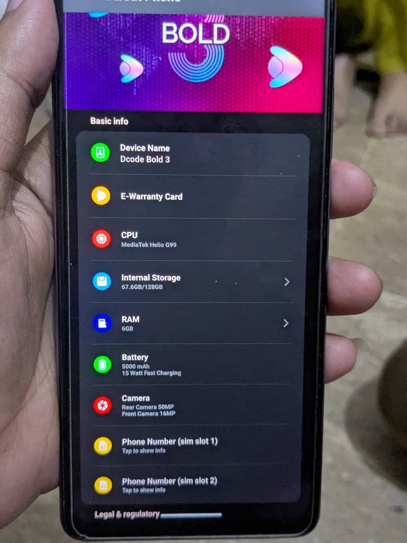 Dcode  bold 3 6 128 Gb 4