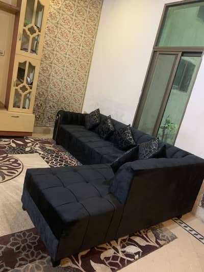 L shaped 6 seater brand new condition 03271069044