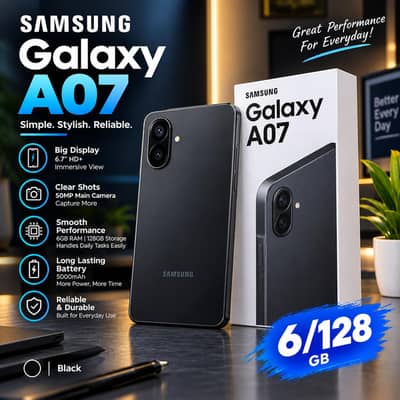Samsung Mobile A07 5G (6/128)