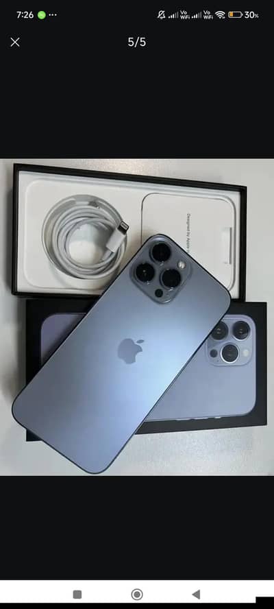 iPhone 13 Pro Max non pta FU 128GB with box