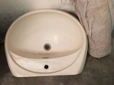 wash Basin with Stand Used