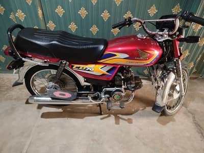 honda cd 70 brand new condition 2024 bta 2025 model 03185912318