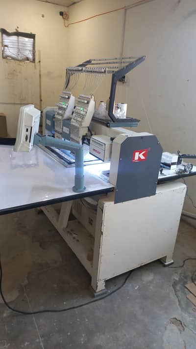 Kamboh 2 Head Computerized Embroidery Machine (X300/Y480)