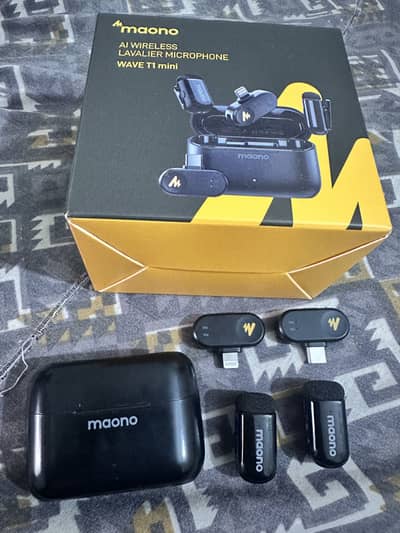 Maono wave T1 mini mic brand new just box open