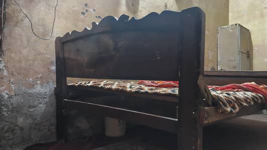 single bed for sale aur Saif almari double door