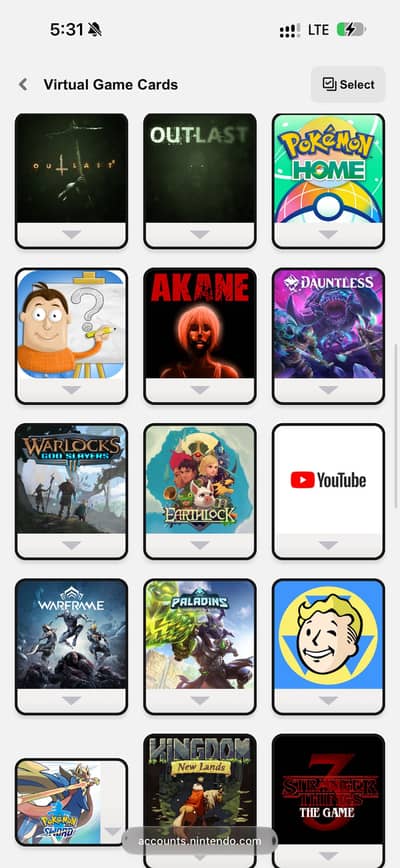 Nintendo Switch Digital Account with 47 Games + DLC $903+ Purchase