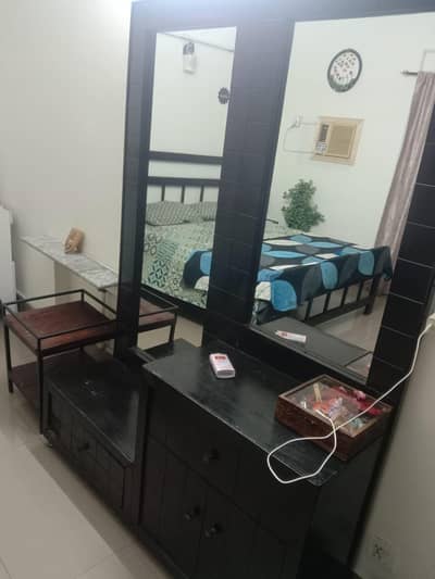 wooden dressing table