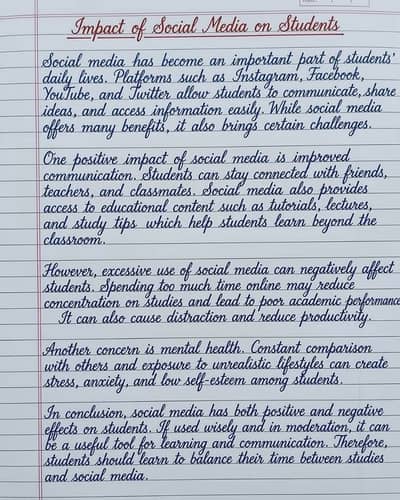 Handwriting Assignment | MS Word, Excel & Data Entry Services