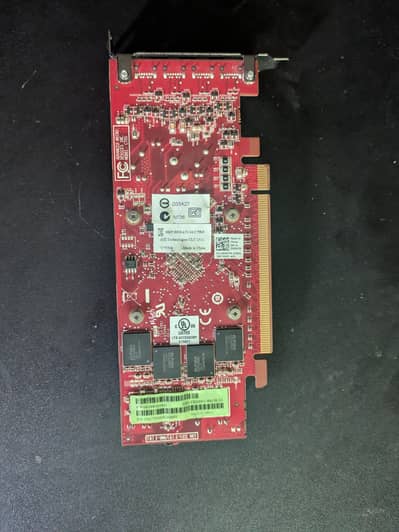 AMD FirePro W4100 2GB GDDR5 Professional Graphics Card - 4x Mini DP