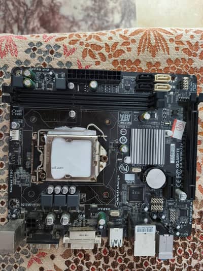 GIGABYTE H81m 4th Gen motherboard /With intel core i5 4th gen (4590S)