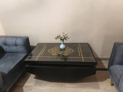 3,2,1 sofa set plus coffee table for sale. used only for 4 months