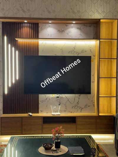 Custom Media Walls & TV Consoles, Wall Paneling | Kitchens & Wardrobes