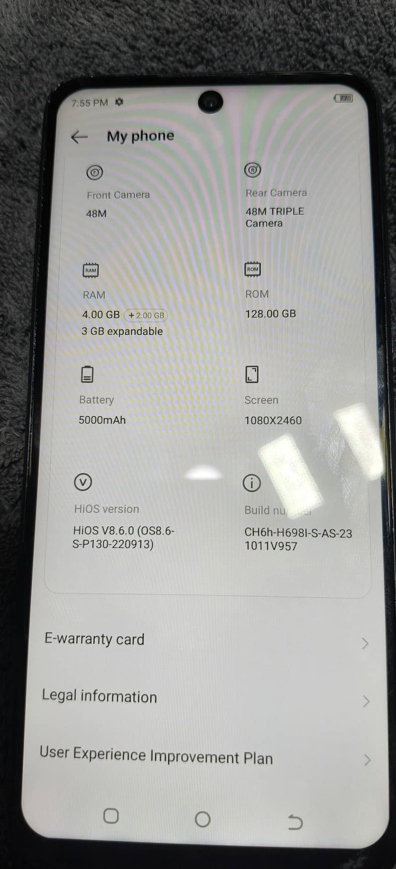 Tecno CAMON 18T 5