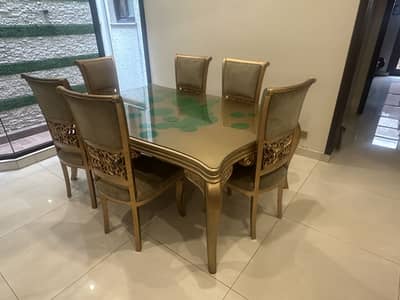 6 seater dining table