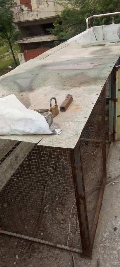 steel cage for hens and birds