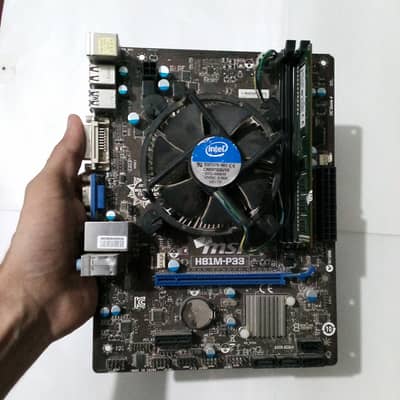 4th Gen Combo | i5-4590 and MSI H81 Mobo | Stock Cooler Included