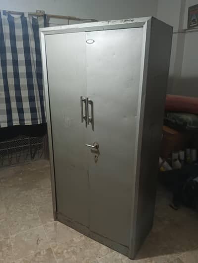 strong iron storage almirah