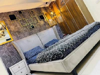 One Bed Furnished Apartment Available For Rent In Nishtar Block Bahria Town Lahore