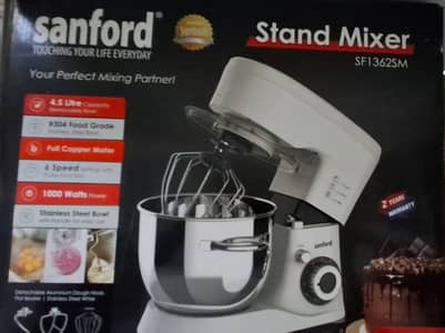 Sanford Stand Mixer SF1362SM 1000W – Brand New Condition