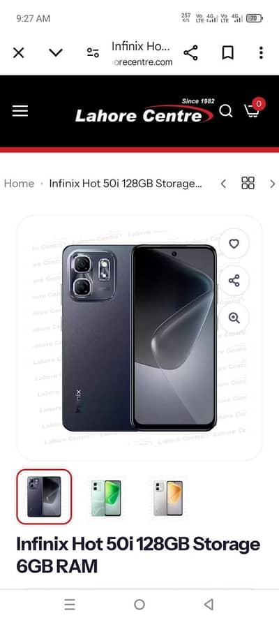 Infinix Hot 50i