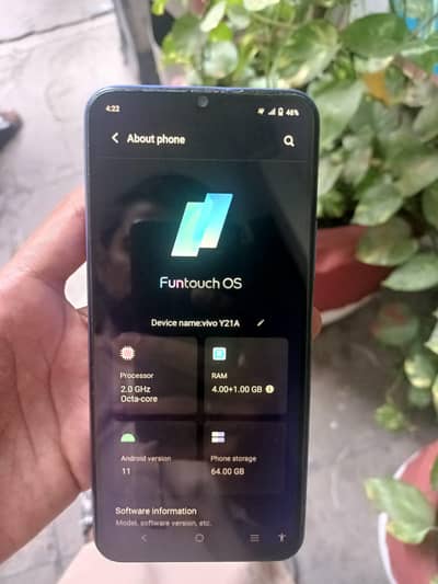 Vivo Y21A Dual Official PTA