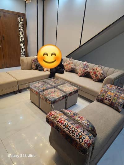 Bubble L Shape Sofa