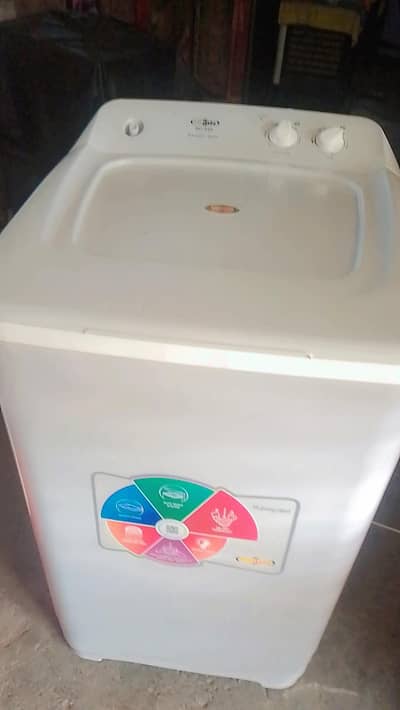 super Asia washing and dryer machine in v. good condition.