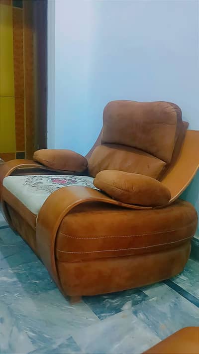 Premium Quality 5-Seater Plush Velvet Sofa Set – Elegant & Super Comfy