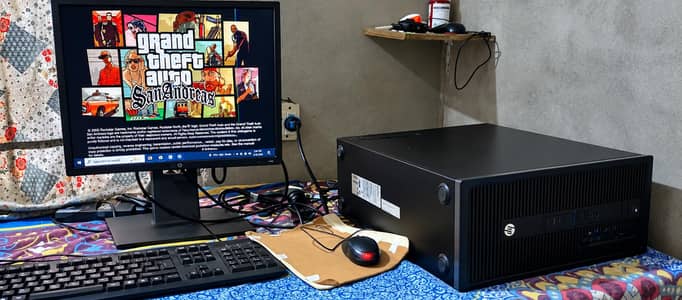 HP Elite Desk Full Tower 3TB hard drive i3 4gen
