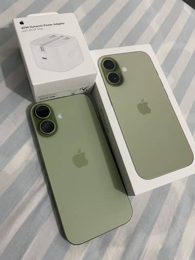 Apple iPhone 17 256GB — Sage Green | Factory Unlocked | 100% Battery