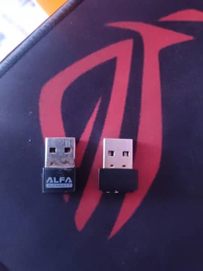 2 Wifi Adapters For PC/Laptop 1 is New
