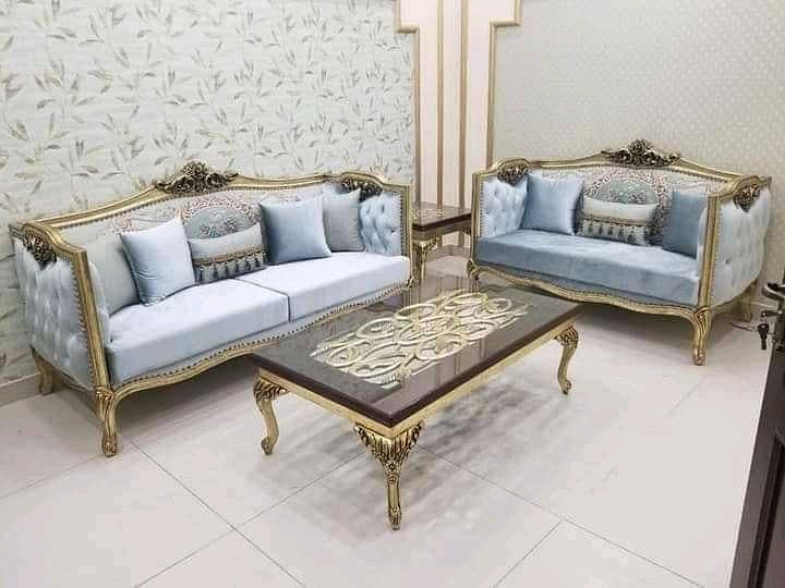 Sofa 7 seater/wooden sofa/modern sofa/3,2,1 sofa/sofa set for sale 1