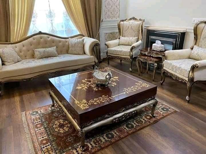 Sofa 7 seater/wooden sofa/modern sofa/3,2,1 sofa/sofa set for sale 5