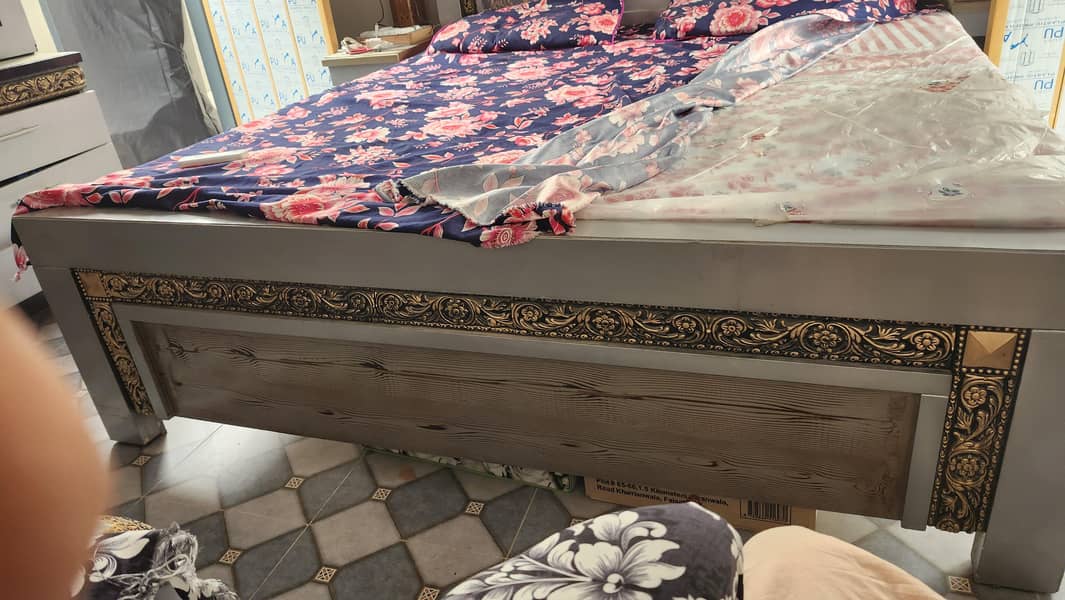 Bed dressing side tables and sofa set 1