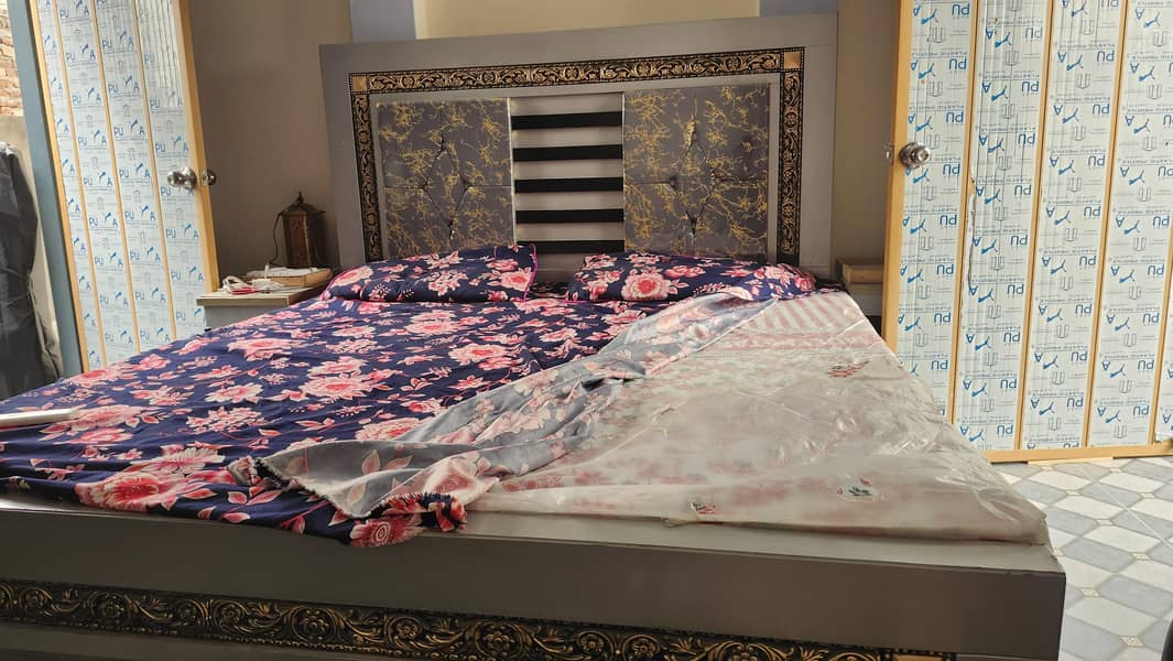 Bed dressing side tables and sofa set 2