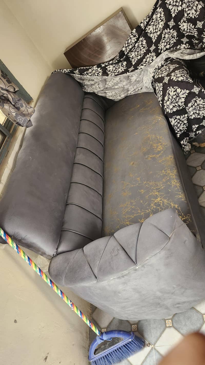 Bed dressing side tables and sofa set 8