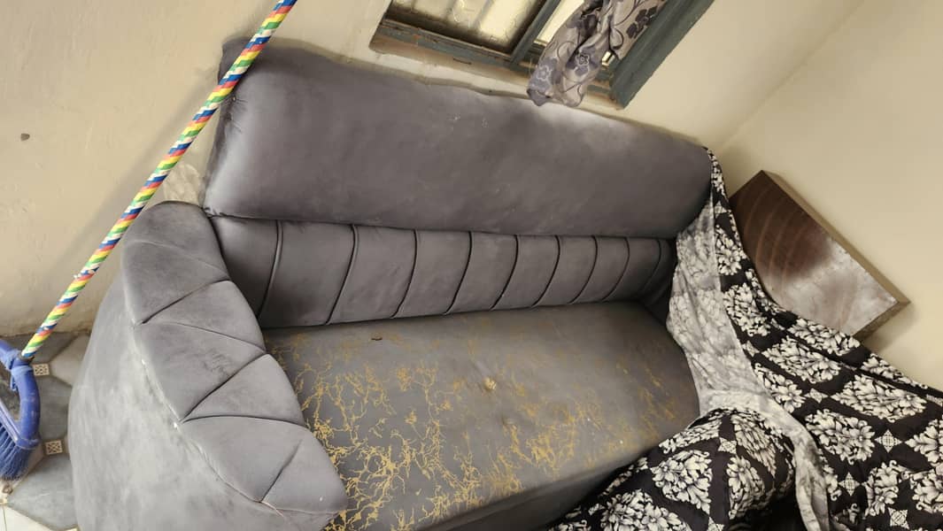 Bed dressing side tables and sofa set 10