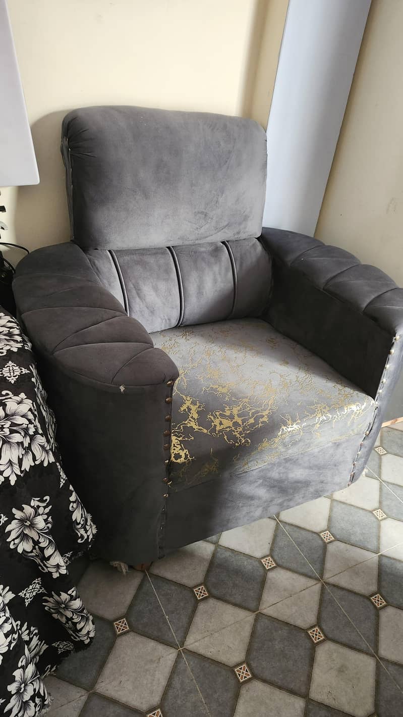 Bed dressing side tables and sofa set 11