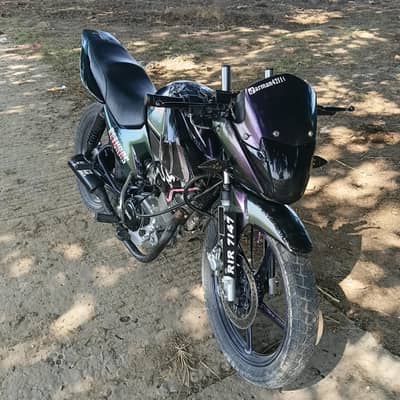 YAMAHA YBR 125 2016 MODLE RAWALPINDI NUMBER ME HAI
