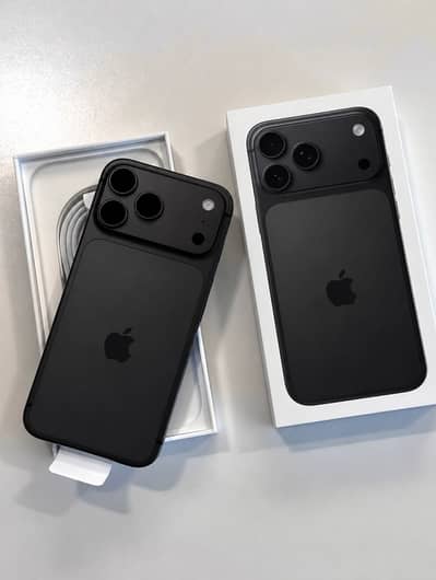 iPhone 18 Pro Max Black PTA Approved Box Pack