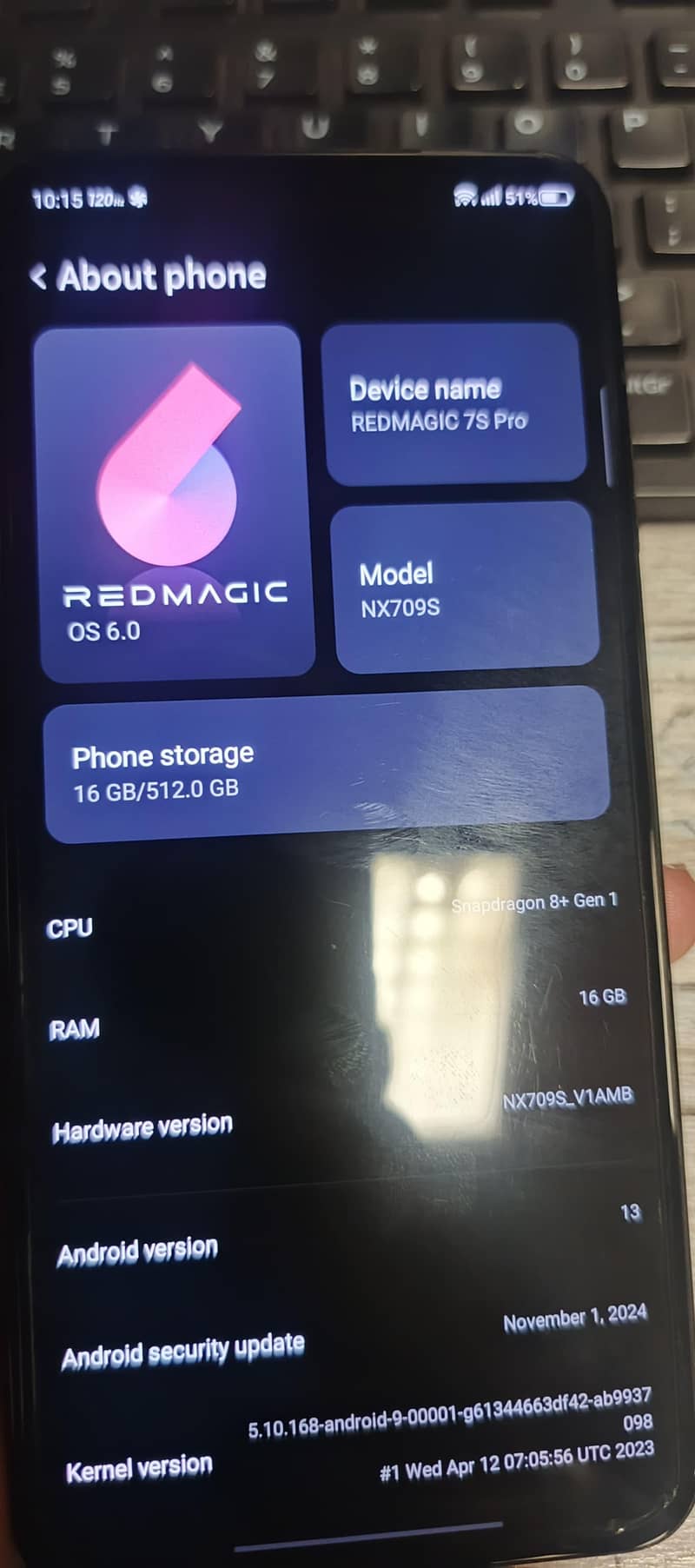 redmagic 7s pro 6
