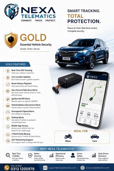 Car & Bike GPS Tracker with Mobile App in Low Prices