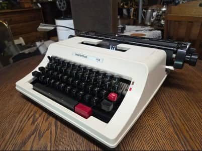 A beautiful Japanese Portable Typewriter cover 0300-4331882